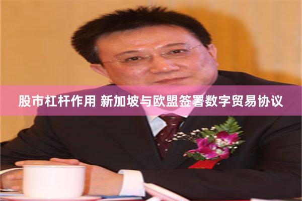 股市杠杆作用 新加坡与欧盟签署数字贸易协议