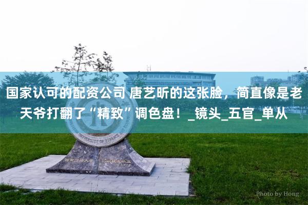 国家认可的配资公司 唐艺昕的这张脸，简直像是老天爷打翻了“精致”调色盘！_镜头_五官_单从