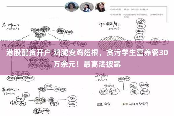 港股配资开户 鸡腿变鸡翅根，贪污学生营养餐30万余元！最高法披露